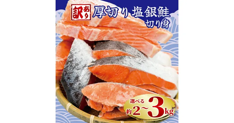 【ふるさと納税】 訳あり 厚切り 塩銀鮭 切り身 1切れ120g 【選べる内容量】 約2kg 約3kg 定期便 人気 鮭 さけ しゃけ シルバー サーモン 魚 海鮮 魚介類 冷凍 厚切 肉 厚 おかず 塩鮭 銀鮭 送料無料 冷凍 切身 惣菜 お取り寄せ グルメ 規格外 不揃い 千葉県 銚子市 銚子東洋