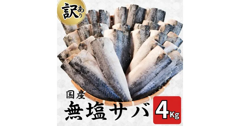 【ふるさと納税】 訳あり 国産 無塩 サバ 4kg 国産 天然 無塩 フィーレ 冷凍 おかず 魚 惣菜 さばフィーレ サバフィーレ 鯖フィーレ 規格外 規格外品 切身 焼き魚 焼魚 海鮮 さば 大容量 ギフト 贈り物 冷凍食品 保存 日本近海 銚子港 鯖 千葉県 銚子市※着日指定不可