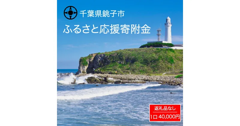 【ふるさと納税】 千葉県 銚子市 ふるさと 応援寄附金 40000円 返礼品なし （ご寄附のみとなります）