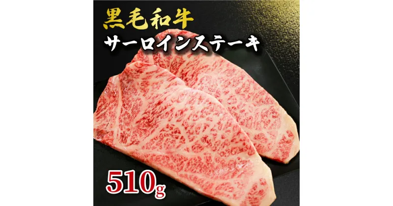 【ふるさと納税】 黒毛和牛 サーロインステーキ 約510g （170g×3パック） 和牛 牛肉 肉 ステーキ サーロイン ビーフ 贈答 贈り物 プレゼント ギフト 記念日 グルメ お取り寄せ 国産牛 真空小分け 冷凍 焼き肉 牛丼 すき焼き しゃぶしゃぶ BBQ 千葉県 銚子市 イシゲミート