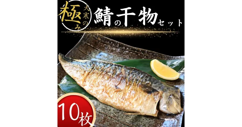 【ふるさと納税】 大寒の極み サバ干物 10枚 1枚約200g 特大サイズ 鯖 さば サバ ノルウェー産 パウチ 冷凍 真空パック 個包装 魚 海鮮 魚介類 シーフード 干物 ひもの 高級 お取り寄せ お試し 長期保存 贈答 贈物 贈り物 ギフト プレゼント 送料無料 千葉県 銚子市 武内商店