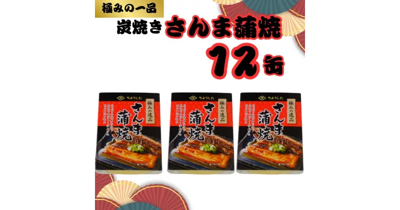 【ふるさと納税】 さんま蒲焼 缶詰 12缶 極みの逸品 さんま 秋刀魚 かば焼き 蒲焼 魚 缶 海産物 魚缶詰 備蓄品 保存食 簡単缶詰 長期保存 常温保存 缶詰 備蓄缶詰 防災 非常食 ローリングストック キャンプ アウトドア お取り寄せ 大容量 送料無料 千葉県 銚子市 田原缶詰