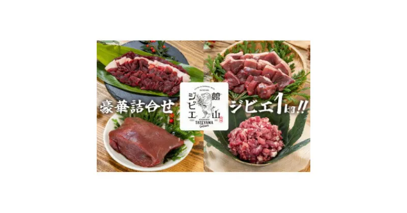 【ふるさと納税】館山ジビエ 満足セット 猪肉 計1kg(4種)【配送不可地域：離島】【1486491】