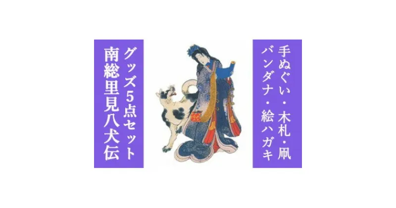 【ふるさと納税】南総里見八犬伝錦絵5点グッズ【1490930】