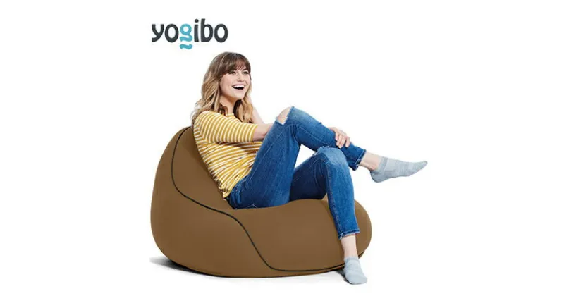 【ふるさと納税】Yogibo Lounger(ヨギボー ラウンジャー)チョコレートブラウン【配送不可地域：離島】【1172126】