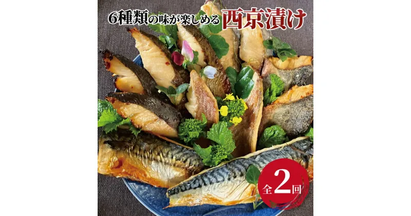 【ふるさと納税】【定期便】西京漬け 味噌漬け おすすめ ミックス盛り・Jr＆花子 2か月 漬け魚 盛り合わせ 全2回 銀鱈 銀さわら 銀ヒラス メバル ホッケ サバ ホキ 鱈 セット 冷凍 おかず 時短 家族 簡単 時短 詰め合わせ