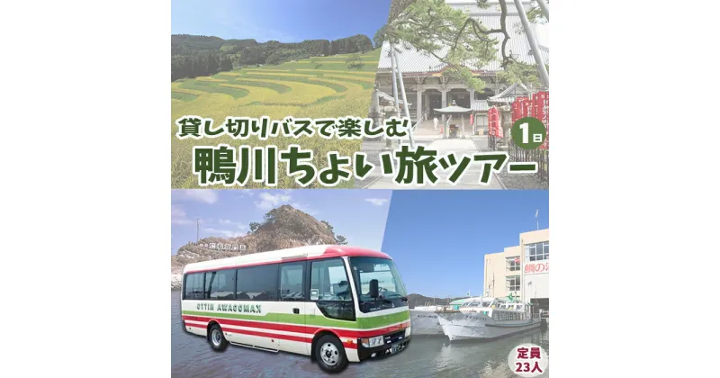 【ふるさと納税】【千葉県鴨川市】貸切バスで楽しむちょい旅ツアー 1日 [0200-0009]