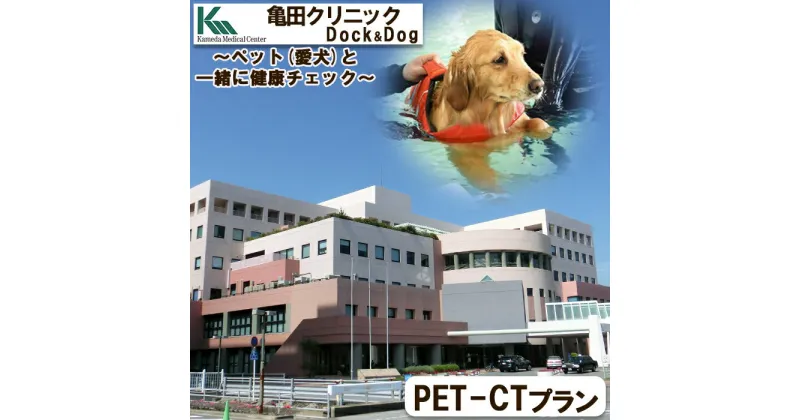 【ふるさと納税】【亀田クリニック Dock&Dog】PET-CT検査プラン　1名様（平日限定1泊2食付） [0500-0013]