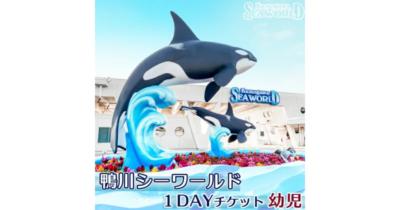 【ふるさと納税】鴨川シーワールド 1Dayチケット 幼児（4歳以上）1枚　[0006-0047]