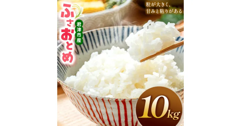 【ふるさと納税】【新米 1週間以内に発送】令和6年産 君津産 ふさおとめ（精米）5kg×2袋 合計10kg | 新米 しんまい 米 コメ こめ お米 すぐ発送 すぐ 千葉県産 千葉県 君津市 きみつ JAおびつ