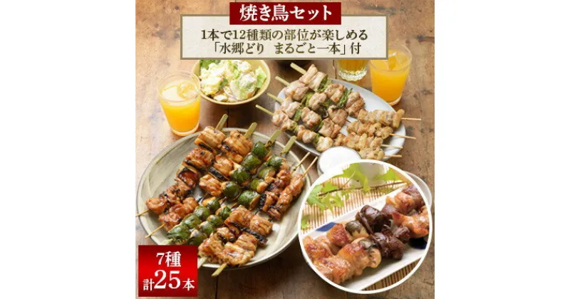 【ふるさと納税】食べ応え抜群!頑固店長こだわり焼き鳥20本セットと水郷どりまるごと一本/鶏肉専門店:水郷のとりやさん【配送不可地域：離島・沖縄県】【1035331】