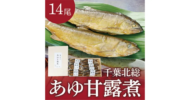 【ふるさと納税】千葉北総のあゆ甘露煮14尾入り【配送不可地域：離島・沖縄県】【1109207】