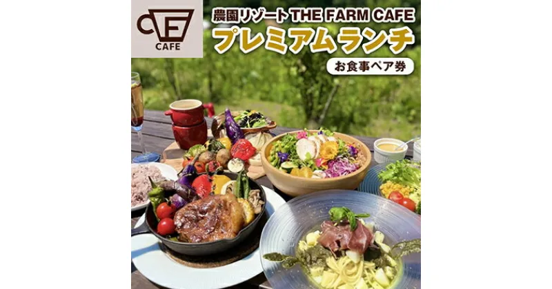 【ふるさと納税】【THE FARM CAFE】　旬野菜を味わうプレミアムランチコース お食事ペア券【1273109】