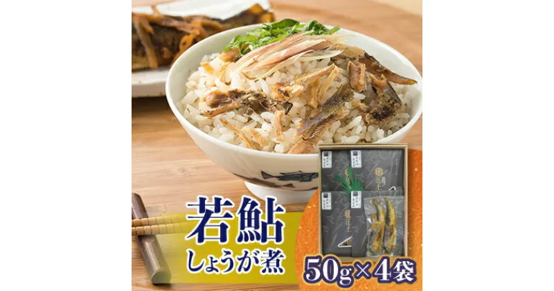 【ふるさと納税】若鮎しょうが煮　50g×4袋【配送不可地域：離島・沖縄県】【1385877】