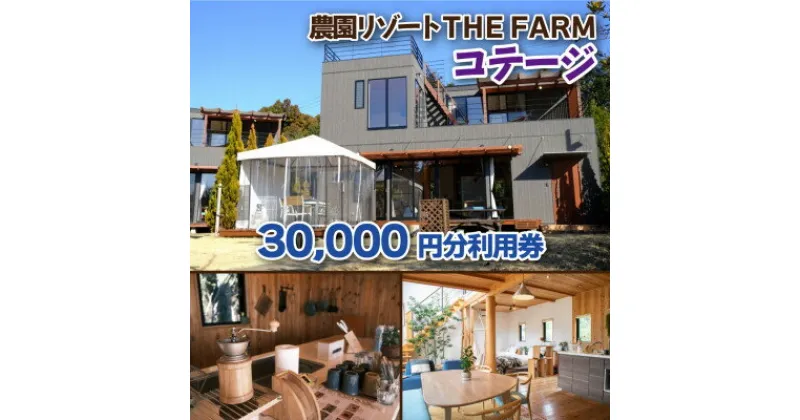 【ふるさと納税】コテージ宿泊にも使えるTHE FARM利用券【配送不可地域：離島・沖縄県】【1422344】