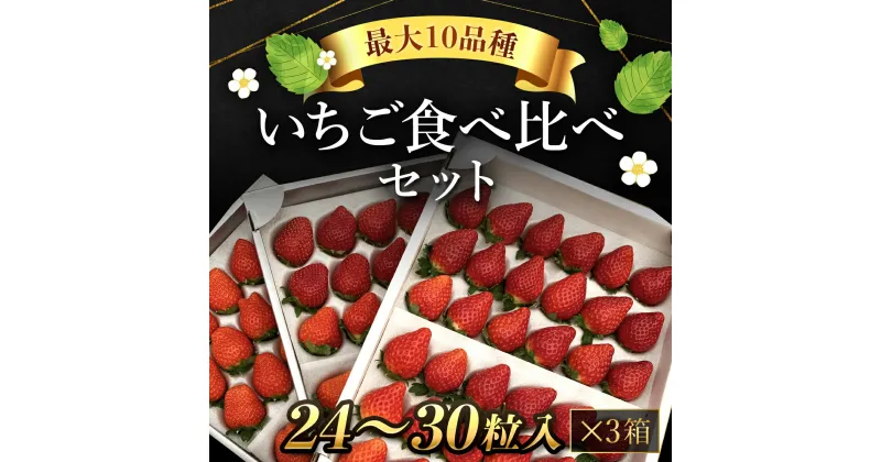 【ふるさと納税】【先行予約/2025年1月配送開始】いちご食べ比べセット（最大10品種の食べ比べ）／ 真紅の美鈴 ふさのか とちおとめ やよいひめ ギフト 贈り物 プレゼント セット 苺 いちご イチゴ 美味しい 食べ比べ 贅沢 詰め合わせセット 送料無料 千葉県 山武市 SMAN004