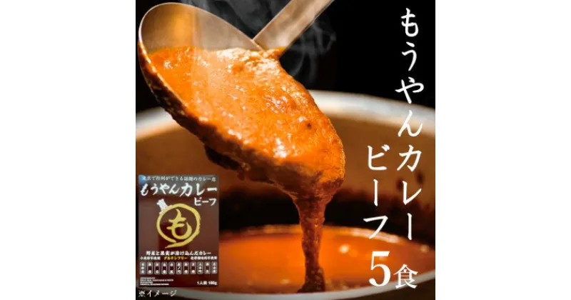 【ふるさと納税】コスモ食品千葉いすみ工場製造　東京で行列ができるカレー店「もうやんカレービーフ」レトルト5箱【1107529】