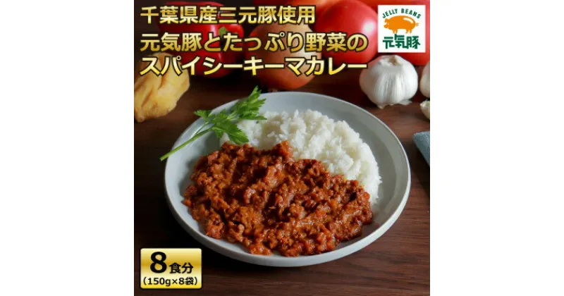 【ふるさと納税】元気豚とたっぷり野菜のスパイシーキーマカレーセット(150g×8パック)【配送不可地域：離島・沖縄県】【1363749】