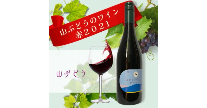 【ふるさと納税】多古ワイン2021・山ぶどう【赤】【日本ワイン】750ml・1本【配送不可地域：離島・沖縄県】【1403633】