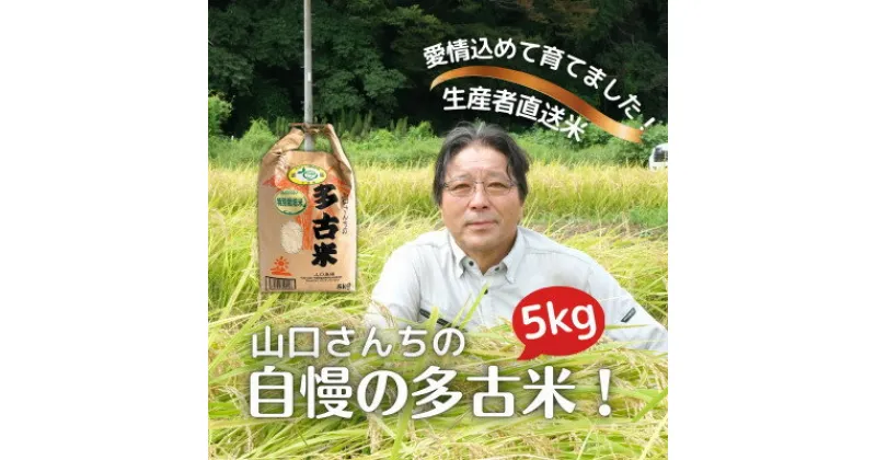 【ふるさと納税】山口さんちの【令和6年産】多古米コシヒカリ(精米)5kg【配送不可地域：離島・沖縄県】【1459857】