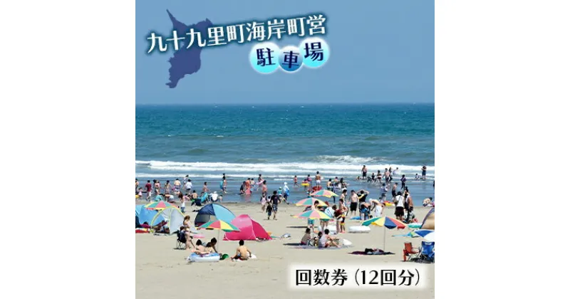 【ふるさと納税】九十九里町海岸町営駐車場　回数券　 チケット 夏 海水浴 お出かけ 夏休み 子連れ 旅行 レジャー 片貝海岸 不動堂海岸 作田海岸 サーフィン マリンスポーツ 駐車場利用券