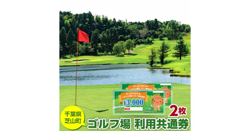 【ふるさと納税】No.002 芝山町ゴルフ場利用券　2枚 ／ golf 芝山ゴルフ倶楽部 京カントリークラブ イーグルレイクゴルフクラブ 共通チケット アウトドア 施設利用券 送料無料 千葉県