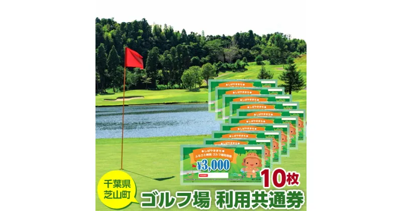 【ふるさと納税】No.010 芝山町ゴルフ場利用券　10枚 ／ golf 芝山ゴルフ倶楽部 京カントリークラブ イーグルレイクゴルフクラブ 共通チケット アウトドア 施設利用券 送料無料 千葉県