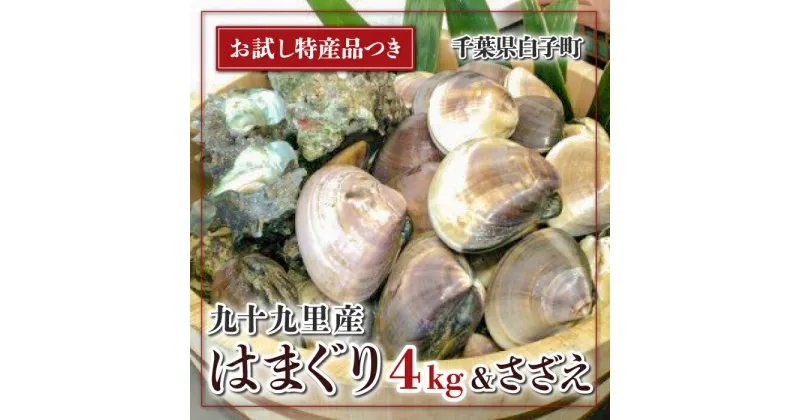 【ふるさと納税】九十九里産 大粒 天然はまぐり4.0kg&さざえセット ふるさと納税 はまぐり 蛤 天然 さざえ サザエ 節句 ひな祭り ひなまつり 手土産 送料無料 SHF005