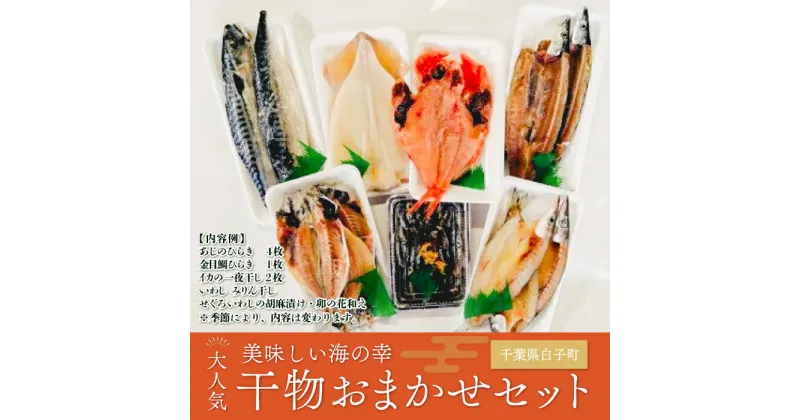 【ふるさと納税】旬を厳選！海の幸干物おまかせセット ふるさと納税 干物 魚 セット 千葉県 おかず 贈答 手土産 送料無料 SHL001