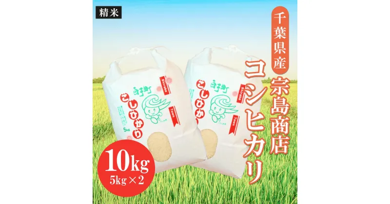 【ふるさと納税】令和6年産 千葉県産 コシヒカリ（精米）10kg ふるさと納税 お米 10kg 千葉県産 白子町 コシヒカリ 米 精米 こめ 年越し おせち お餅 新年 お雑煮 送料無料 SHM002