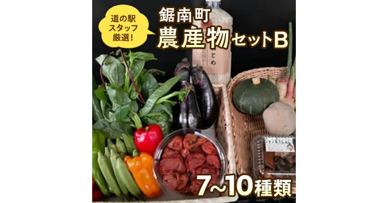 【ふるさと納税】道の駅保田小学校スタッフ厳選！鋸南町農産物セットB ／ やさい 季節野菜 千葉県 特産品 F22X-033