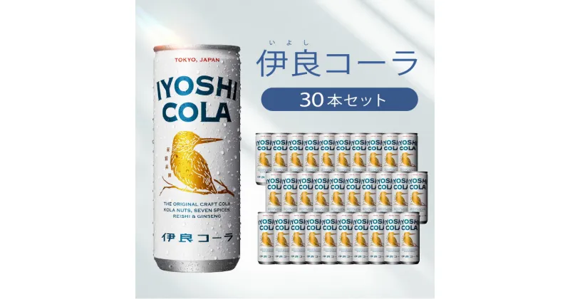 【ふるさと納税】伊良コーラ(いよしコーラ) 缶30本セット コーラ クラフトコーラ オリジナル 炭酸 ジュース 缶 セット 3万円 三万円 30000円 東京 新宿 0061-001-S05