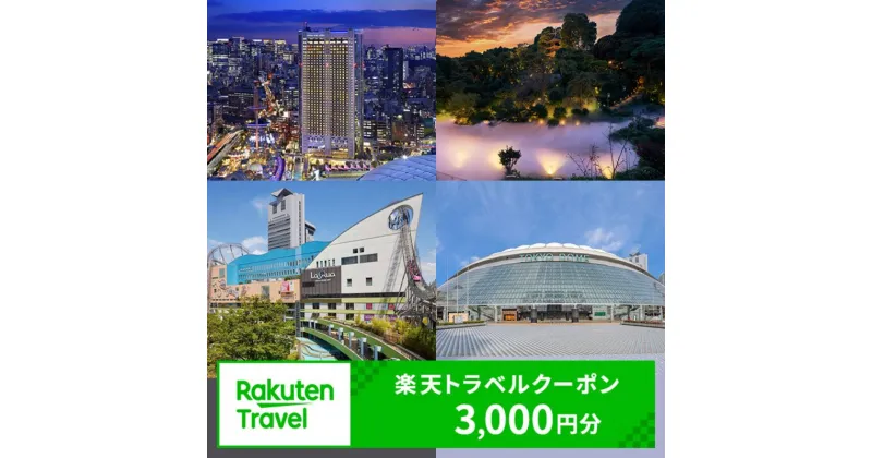 【ふるさと納税】東京都文京区の対象施設で使える 楽天トラベルクーポン 寄附額10,000円（3,000円クーポン） 関東 東京 宿泊 宿泊券 ホテル 旅館 旅行 旅行券 観光 トラベル チケット 旅 宿 券