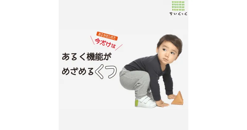 【ふるさと納税】ちいくっく｜あるく機能が目覚めるくつ 靴 子供靴 ファーストシューズ ベビーシューズ 選べるカラー 選べるサイズ ハンドメイド 手作り 贈り物 お誕生日