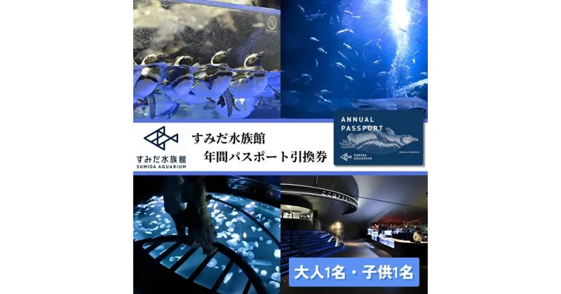 【ふるさと納税】チケット 東京 すみだ水族館 年間パスポート引換券 大人1名 子供1名 入場券 優待券 年パス 旅行 SKYTREE　チケット 水族館 年間パスポート 入場券 優待券