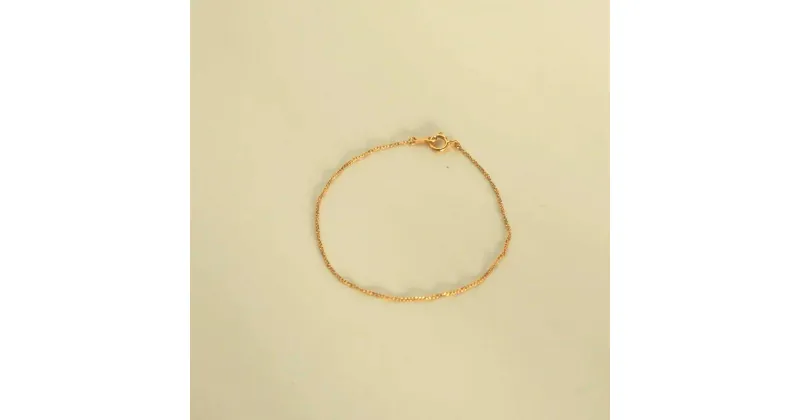 【ふるさと納税】[Cherieオリジナルブレスレット]MaQui bracelet / 14kgf 19000円