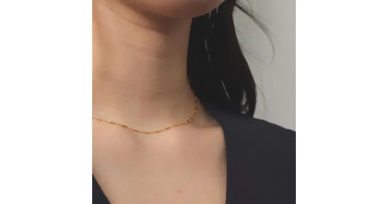 【ふるさと納税】[Cherieオリジナルネックレス]plano necklace / 14kgf 43000円