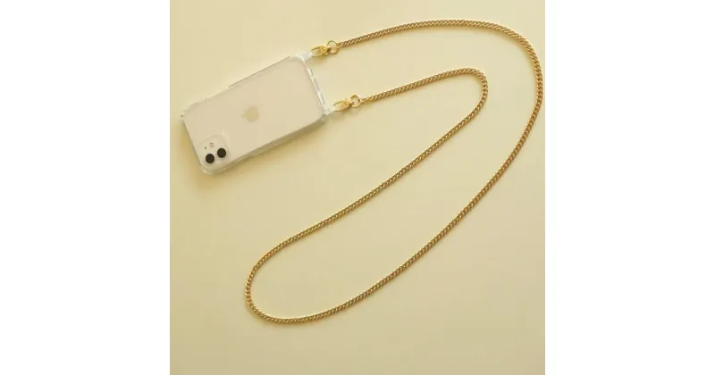 【ふるさと納税】[Cherieオリジナルスマートフォンショルダー] smartphone shoulder – yurve / gold 14000円