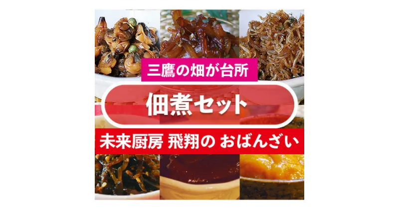 【ふるさと納税】佃煮セット ／ 詰め合わせ 惣菜 つまみ 味噌 送料無料 東京都 [No.189]