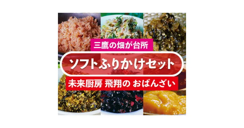 【ふるさと納税】ソフトふりかけセット ／ 詰め合わせ 常備菜 味噌 送料無料 東京都 [No.190]