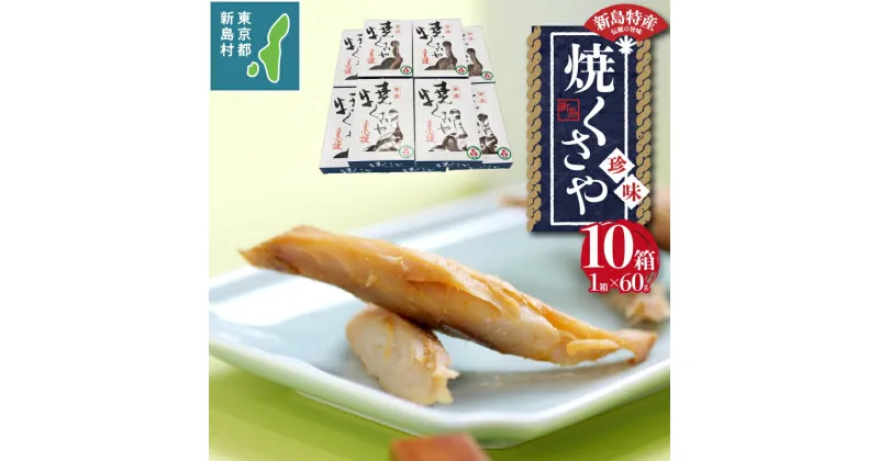 【ふるさと納税】 干物 ひもの くさや セット つまみ 酒の肴 新島くさや 焼くさや60g×10箱セット